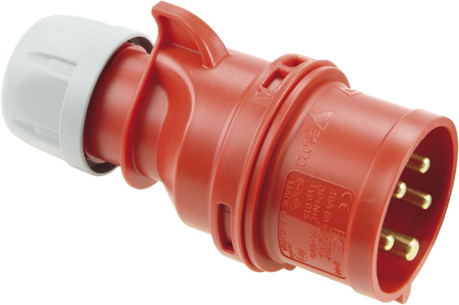 PC ELECTRIC Eurostecker Shark 5-polig 32 Ampere IP44, 025-6