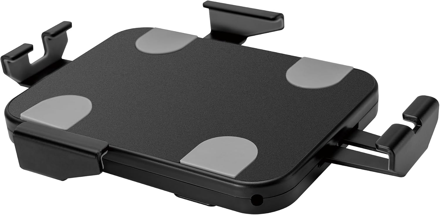 my wall HT37L Wandhalter für Tablets mit Diebstahlschutz, Tablet Wandhalter, iPad Stand, Tablet Halterung, Infopoint für Messestand, Wartebereiche oder Museen, belastbar bis 1kg