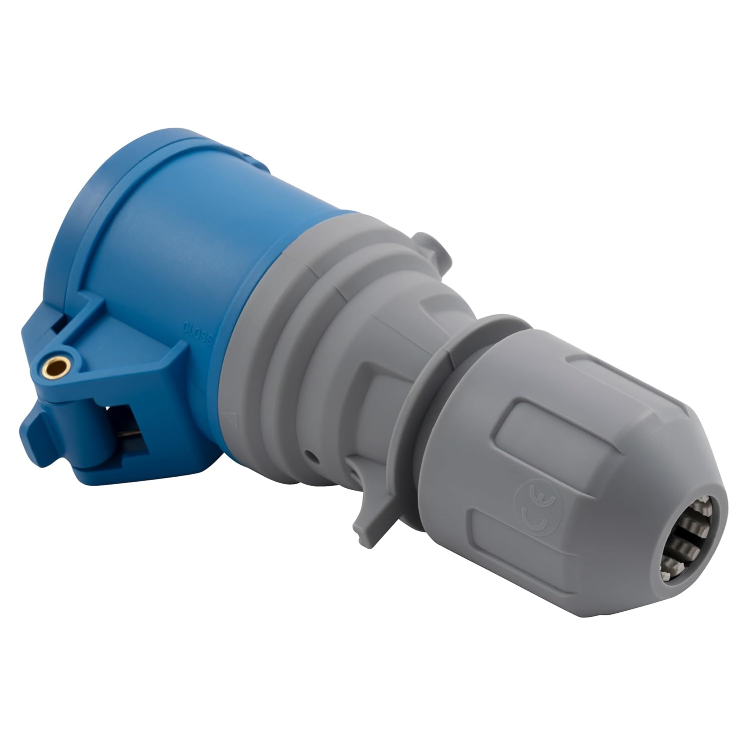 MC POWER CEE Steckdose IP44 Kupplung | 3-polig 250V, 16A Starkstrom Ladedose | Steckdose Industrie Handwerk Landwirtschaft Campingplatz