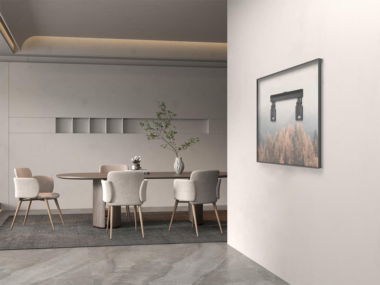 Wandhalter für Flachbildschirme 37 - 80 Zoll LED Fernseher bis 75 kg