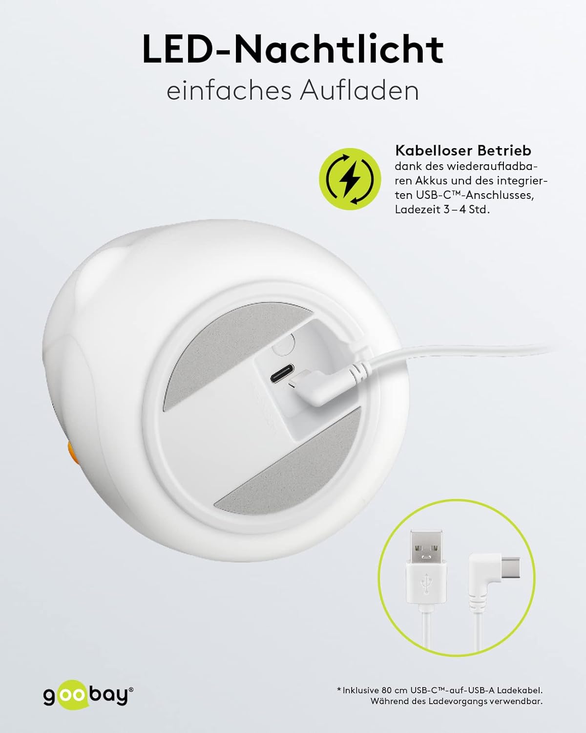 LED Nachtlicht Pinguin/geeignet als Einschlafhilfe, Stilllicht und Kinderzimmer Deko/leuchtet in warmweißem Licht, 7 Farbwechsel und 3 Leuchtmodi, Klein