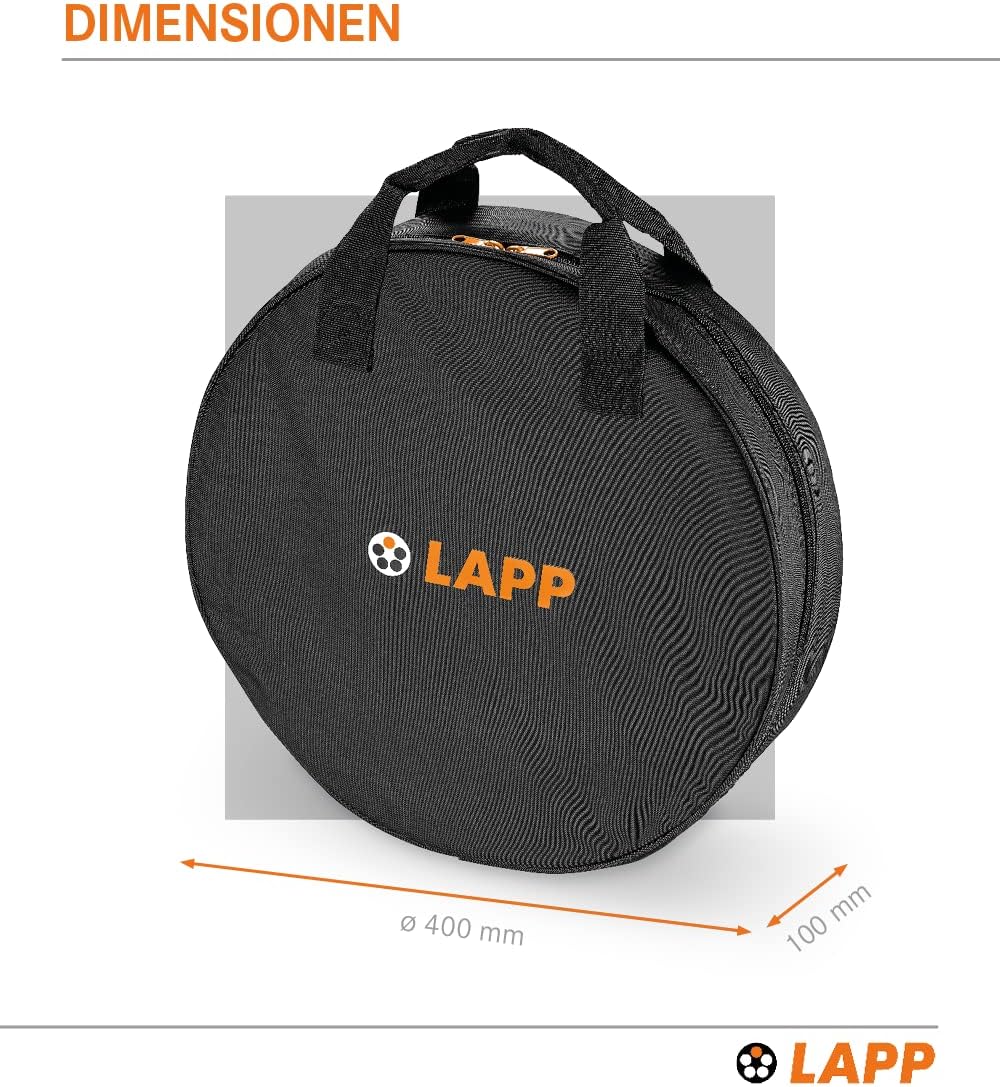 LAPP MOBILITY Tasche für Mode 3 Ladekabel / Schwarz