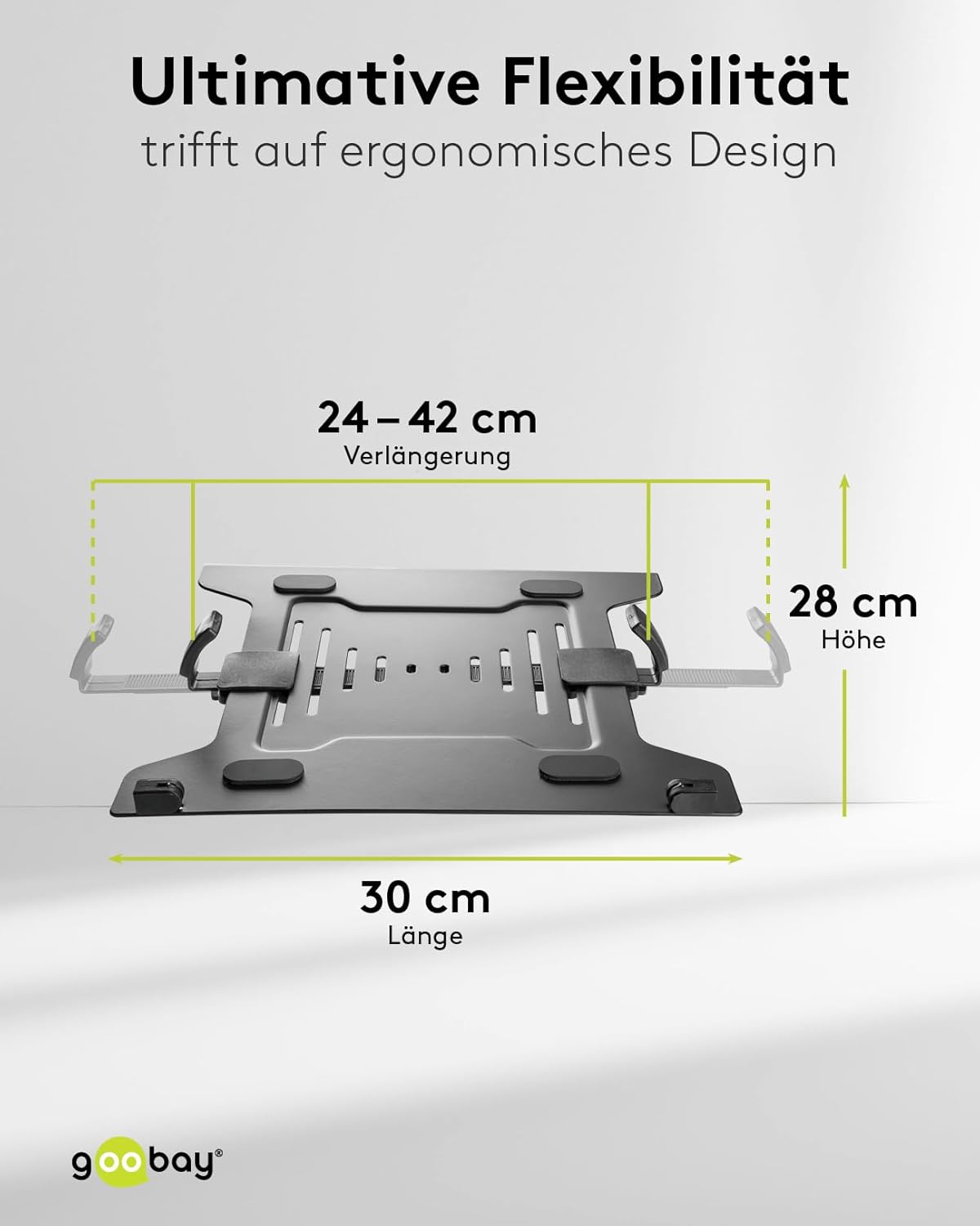 Gravity FT 01 LTTB laptophouder voor dj-meubel Gravity FT 01 LTTB laptophouder voor dj-meubel