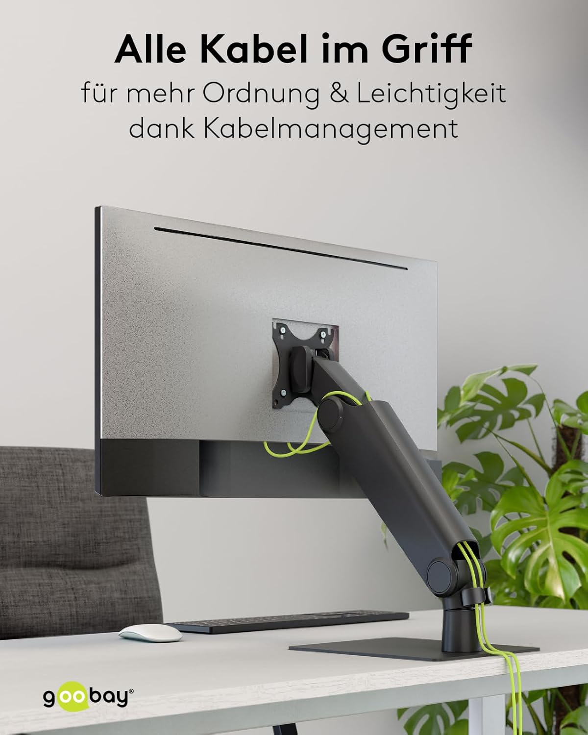 goobay TV Presentation Stand 37 - 70 inch (94 - 178 cm), max. 35 kg standaard Zwart goobay TV Presentation Stand 37 - 70 inch (94 - 178 cm), max. 35 kg standaard Zwart