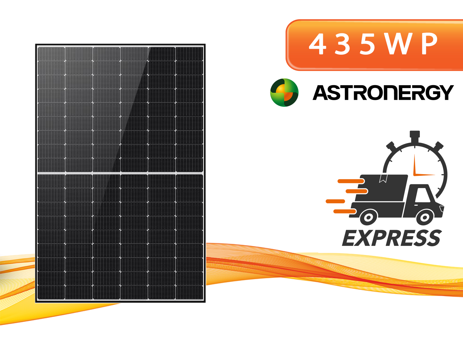 ASTRONERGY Solarmodul 435W CHSM54N-HC BF Solarpanel Photovoltaik  Black Frame PV | Solarmodule für Balkonkraftwerk