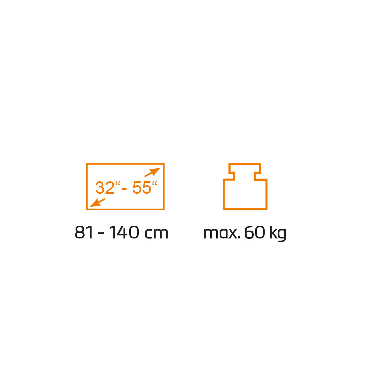 My Wall HP63AL TV-Lift-Halterung für Google Home, Höhenverstellbar, Motorisiert, Mit Fernbedienung 81,3 cm (32) - 139
