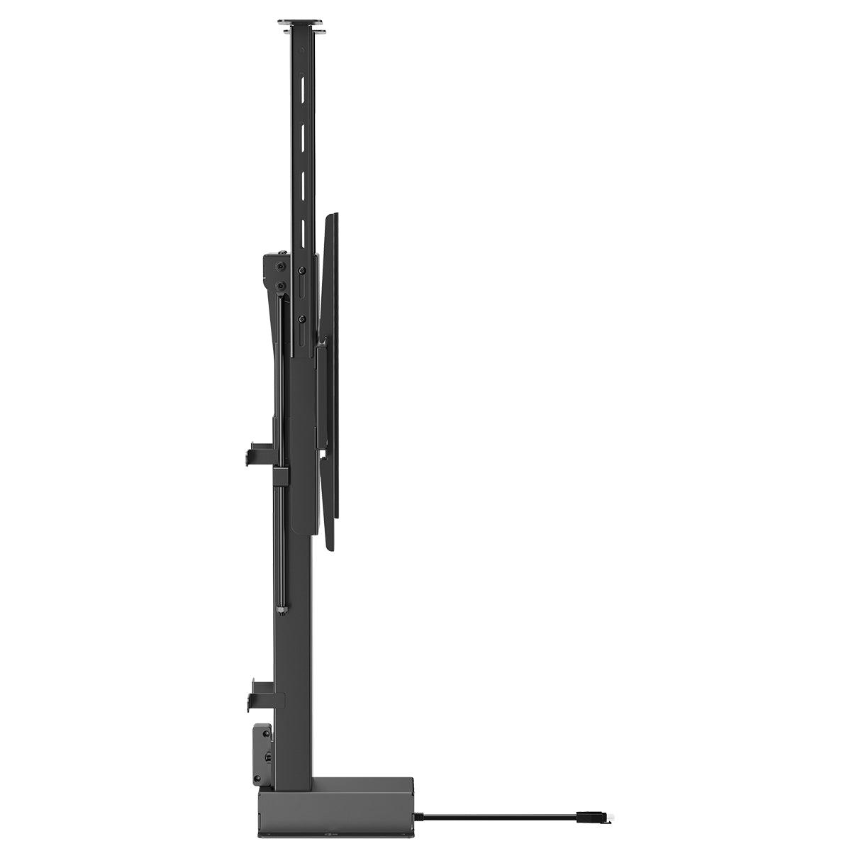 my wall TV Lift HP66-1L – Steuerung per Fernbedienung, App & Sprachbefehl (Alexa/Google), für 32"-48" (43-81 cm), Möbel- & Deckenmontage, bis 60 kg