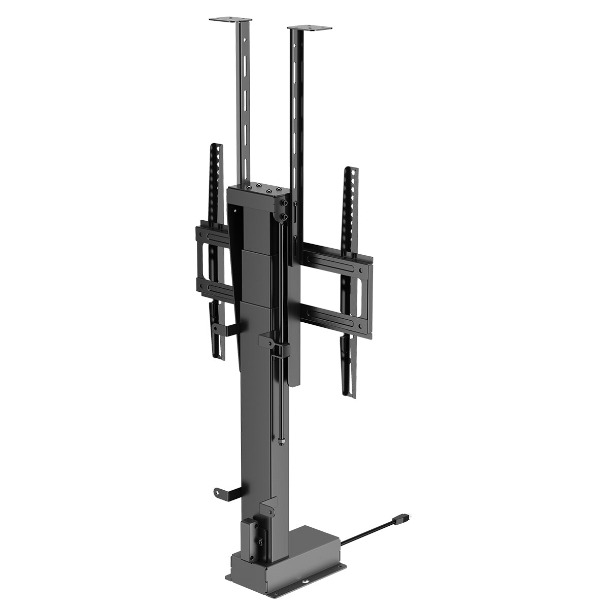 my wall TV Lift HP66-1L – Steuerung per Fernbedienung, App & Sprachbefehl (Alexa/Google), für 32"-48" (43-81 cm), Möbel- & Deckenmontage, bis 60 kg