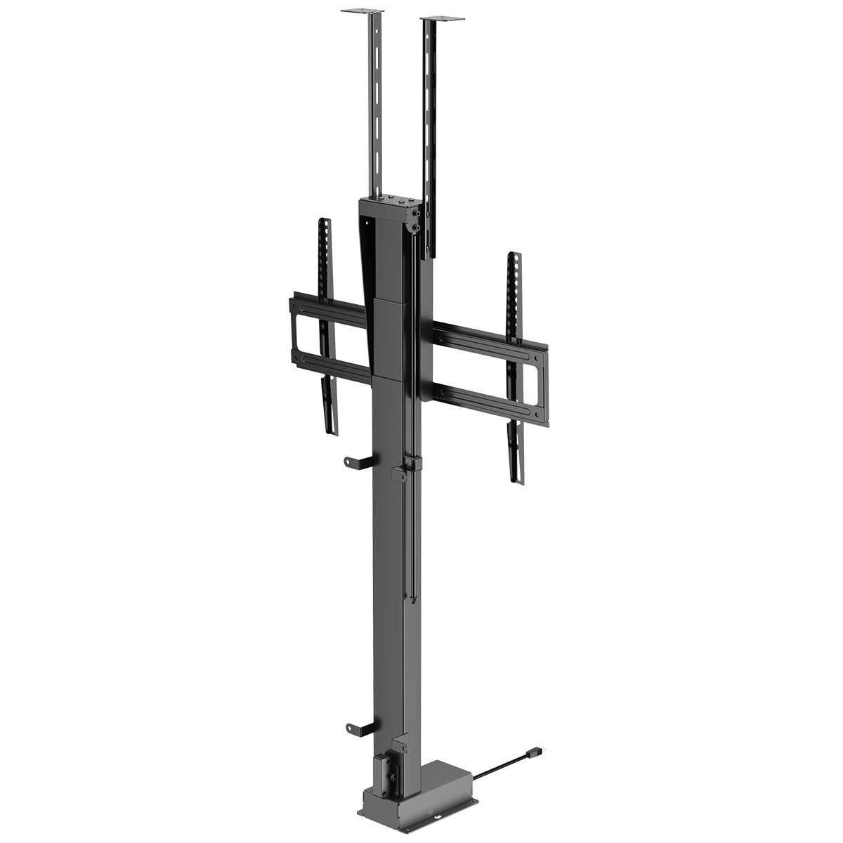 my wall TV Lift HP66-3L – Möbel- & Deckenmontage, Steuerung per Fernbedienung, App & Sprachbefehl (Alexa/Google), für 43"-88" (109-224 cm), bis 60 kg