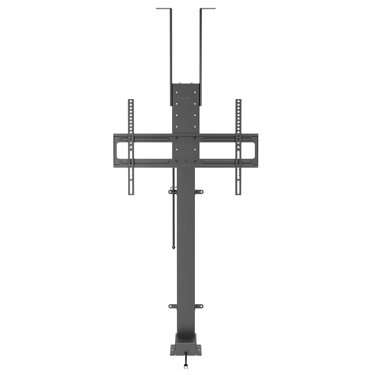 my wall TV Lift HP66-3L – Möbel- & Deckenmontage, Steuerung per Fernbedienung, App & Sprachbefehl (Alexa/Google), für 43"-88" (109-224 cm), bis 60 kg