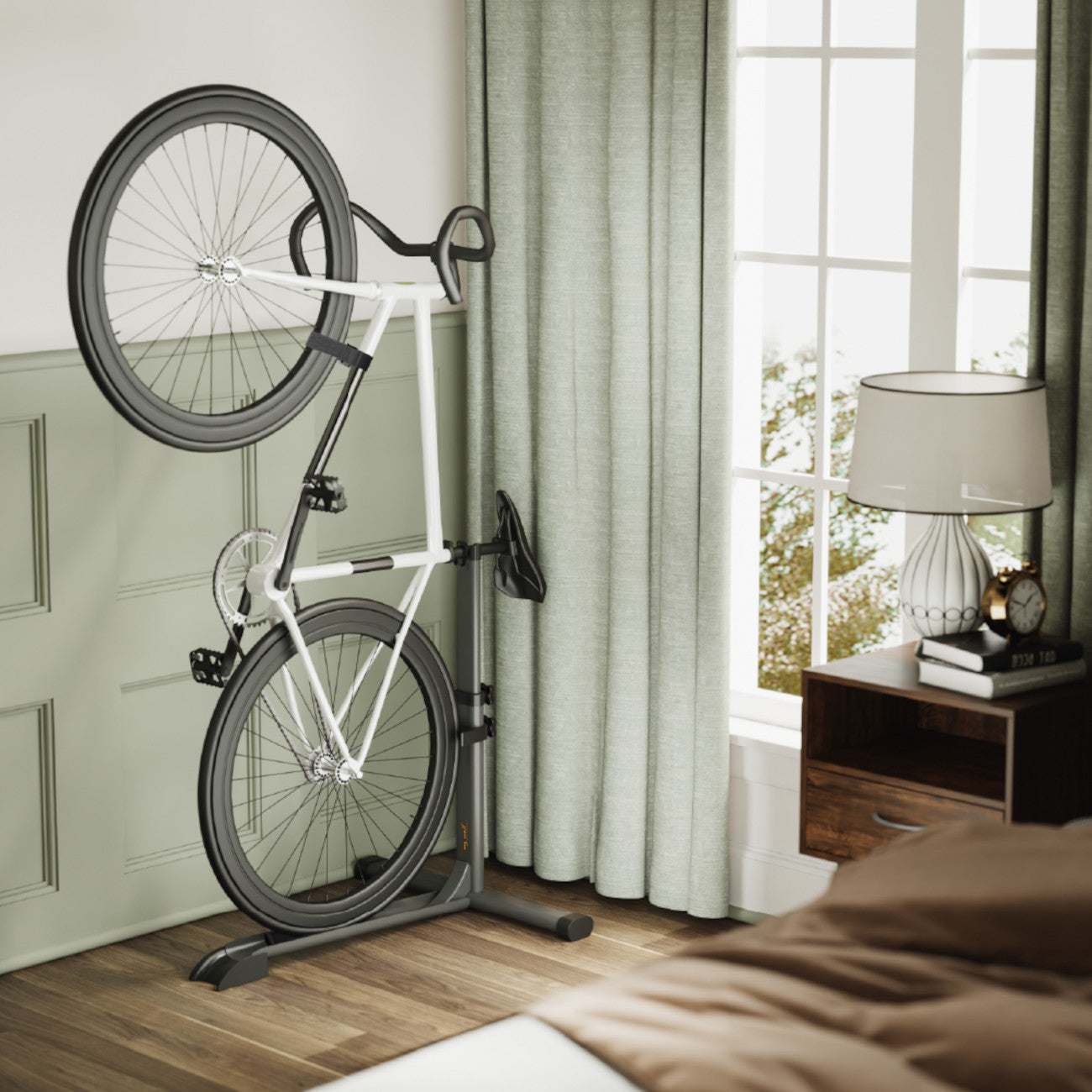 fahrradständer hinterrad stabil my wall platzsparender universal Fahrradständer