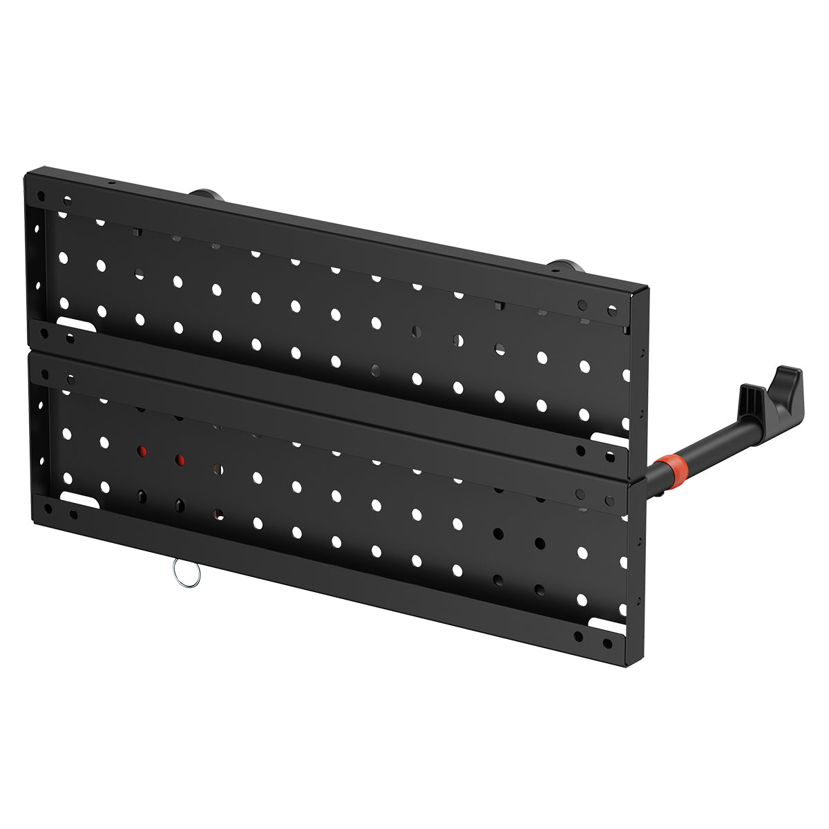 my wall modulare Fahrrad Wandhalterung - HR14L vertikale & horizontale Aufhängung, Fahrradhalterung für Räder bis 30 kg & 45 mm Reifenbreite, zwei Zusatzhaken mit je 5 kg belastbar