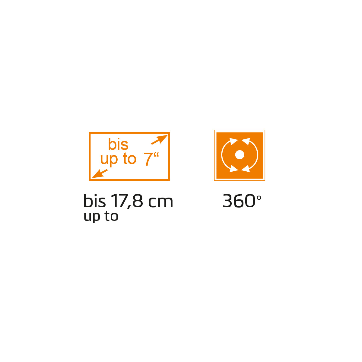 My Wall Handyhalterung für Fahrrad – HR20L, universale Fahrrad Handyhalterung mit One-Click-Funktion, EIN-Hand-Bedienung, 360° drehbar, Smartphone Halterung für Fahrrad, Motorrad und e-Scooter