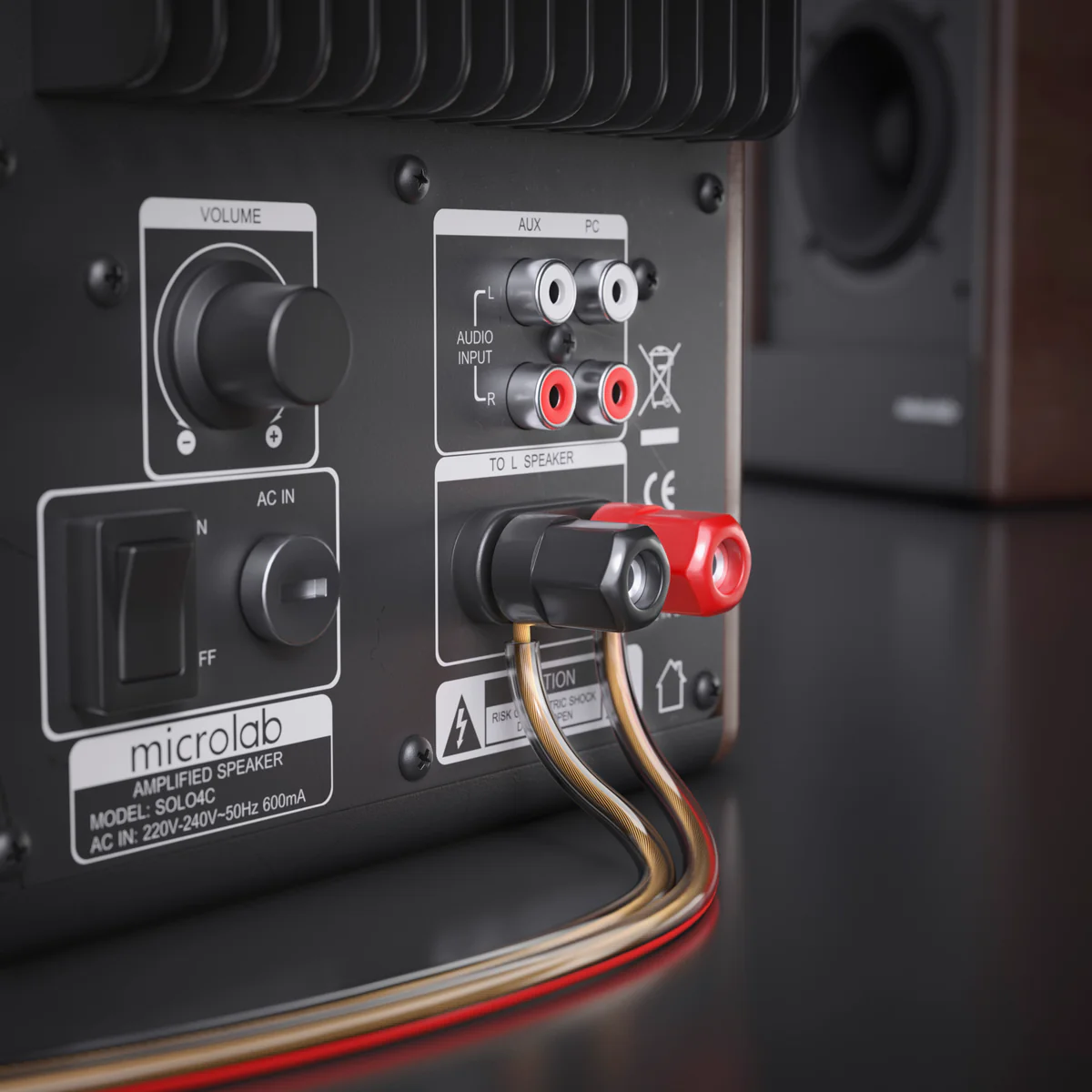 25m 2x0,75mm² Lautsprecherkabel CCA I Boxenkabel isoliert transparent mit Polaritätskennzeichnung I LS-Kabel als Meterware für Stereoanlage etc.