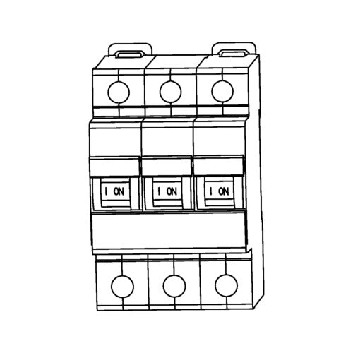 HAGER 09916296 Leitungsschutzschalter 3p, C-Charakteristik, 32 A, 10 kA