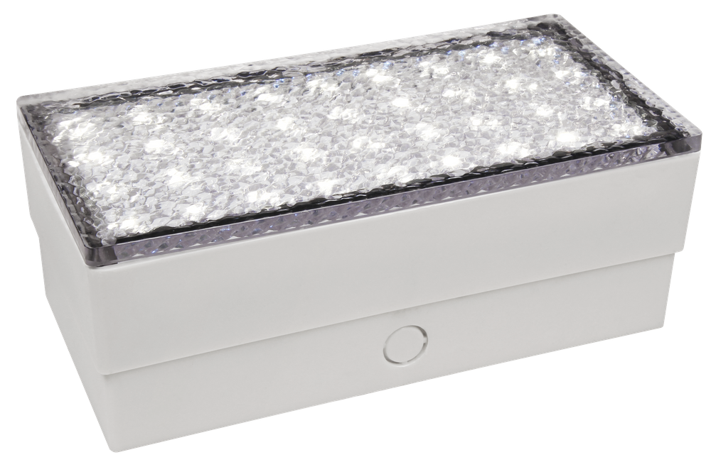 LED-Bodenleuchte McShine ''Pflasterstein'' 20x10x7cm, 180lm, IP65, warmweiß, 230V